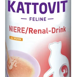 Sparpaket 48 x 135 ml Kattovit Niere/Renal-Drink Katzen Nahrungsergänzung Preiswert